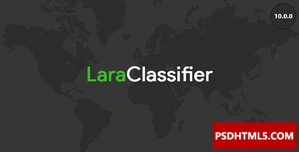 LaraClassifier v15.0-分类广告Web应用程序-为空；高级脚本、插件和；手机 -尚睿切图网