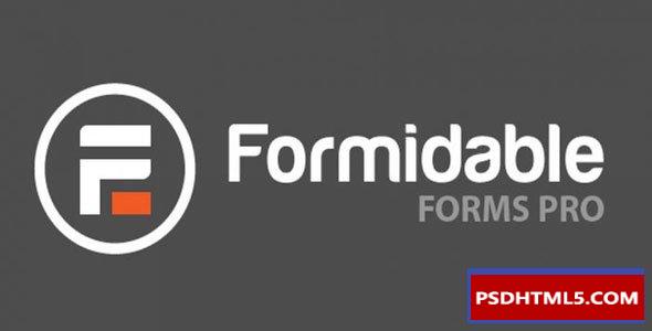 Formidable Forms Pro v6.11.1版；高级脚本、插件和；手机 -尚睿切图网