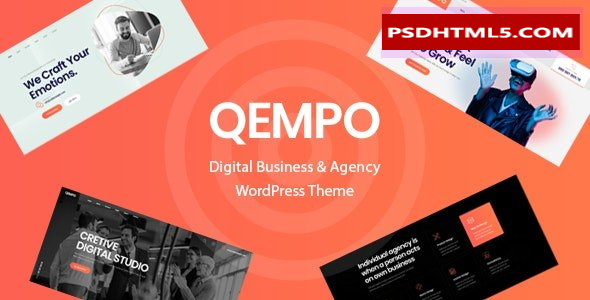 Qempo v1.3.4-数字代理服务WordPress主题 -尚睿切图网