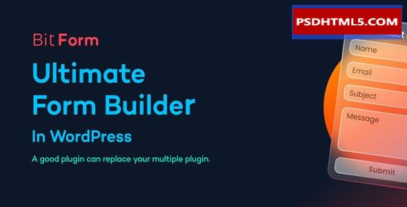 Bit Form Pro v2.7.2-WordPress中的终极表单生成器；高级脚本、插件和；手机 -尚睿切图网