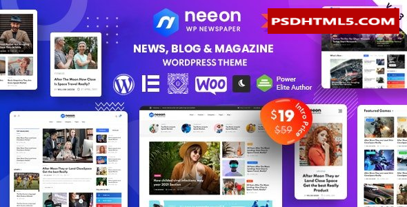 Neeon v3.0.4-WordPress新闻杂志主题 -尚睿切图网