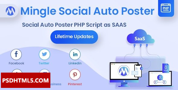 Mingle SAAS v5.2.0-社交汽车海报和；计划程序PHP脚本-为空&raquo；高级脚本、插件和；手机 -尚睿切图网