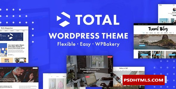 Total v5.16.1-响应式多用途WordPress主题 -尚睿切图网