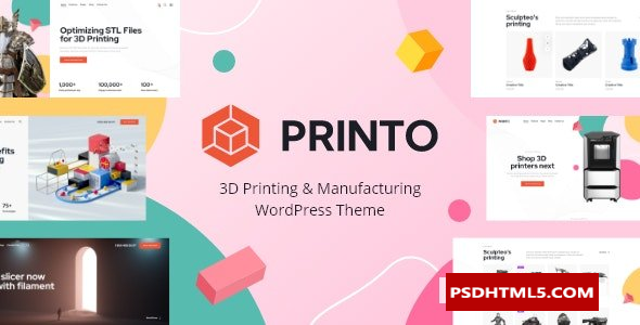 Printo v1.5-3D打印；制造WordPress主题 -尚睿切图网