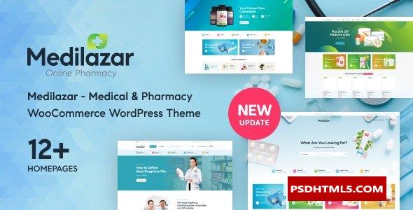 Medilazar v1.2.6-医药WooCommerce WordPress主题 -尚睿切图网