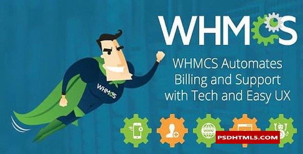 WHMCS v8.10.1-虚拟主机计费和计费；自动化平台-为空&raquo；高级脚本、插件和；手机 -尚睿切图网