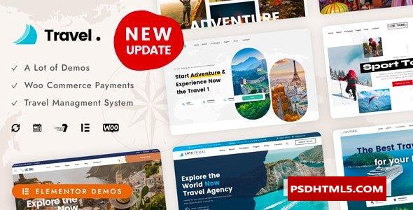 Love Travel v5.5-创意旅行社WordPress -尚睿切图网