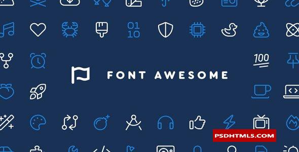 Font Awesome Pro v6.5.2版；高级脚本、插件和；手机 -尚睿切图网