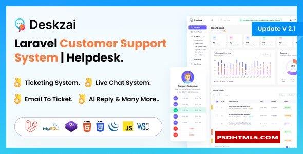 Deskzai v2.4-客户支持系统-帮助台-支持票-空&raquo；高级脚本、插件和；手机 -尚睿切图网