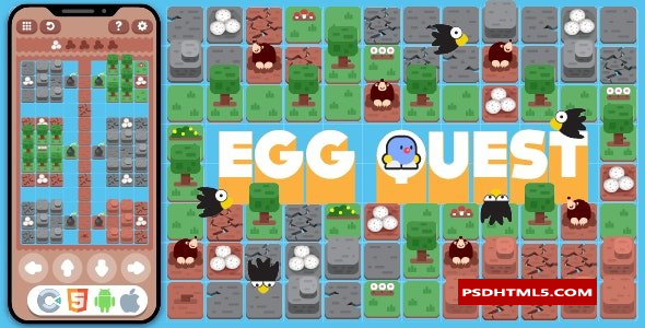 高级游戏-EggQuest HTML5，构建3&raquo；高级脚本、插件和；手机 -尚睿切图网