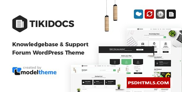 Tikidos v2.2.3-知识库和；支持论坛WordPress主题+RTL -尚睿切图网
