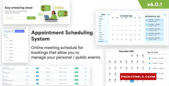 Infycal v6.1.0-预约系统-会议安排-日历克隆-在线预约；高级脚本、插件和；手机 -尚睿切图网