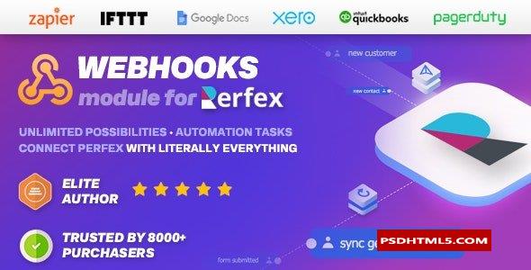 Perfex CRM的Webhooks模块v1.2.6；高级脚本、插件和；手机 -尚睿切图网