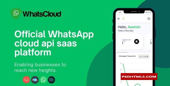 WhatsCloudv7.0-无缝云API集成SAAS-nulled&laquo；高级脚本、插件和；手机 -尚睿切图网