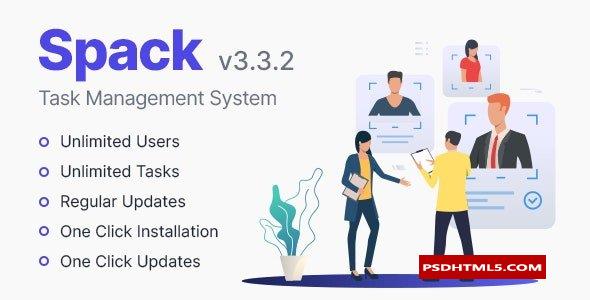 Spack v3.3.2-任务管理系统；高级脚本、插件和；手机 -尚睿切图网