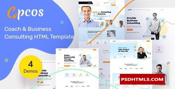 Cpcos-教练和；业务HTML模板 -尚睿切图网