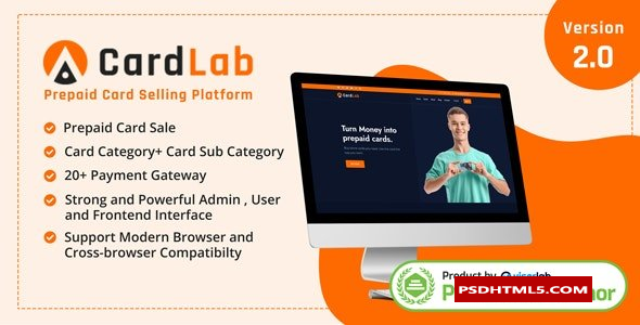 CardLab v2.0-预付卡销售平台-空；高级脚本、插件和；手机 -尚睿切图网