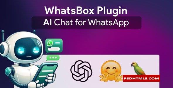 WhatsApp v1.2的人工智能聊天-WhatsBox插件；高级脚本、插件和；手机 -尚睿切图网