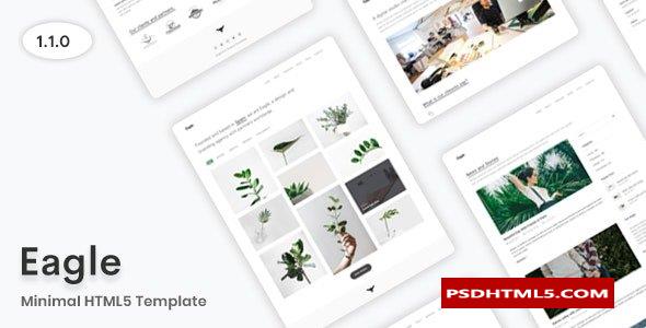 Eagle v1.1.0-最小HTML5模板 -尚睿切图网