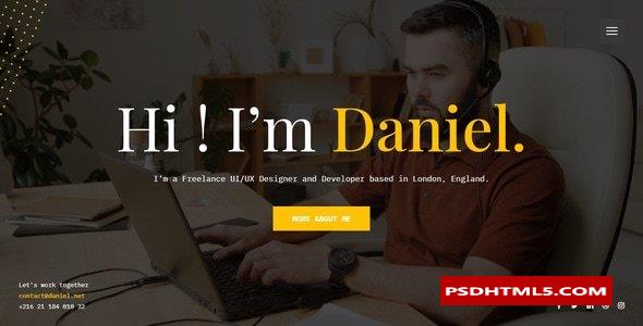 Sliim - HTML Personal Portfolio