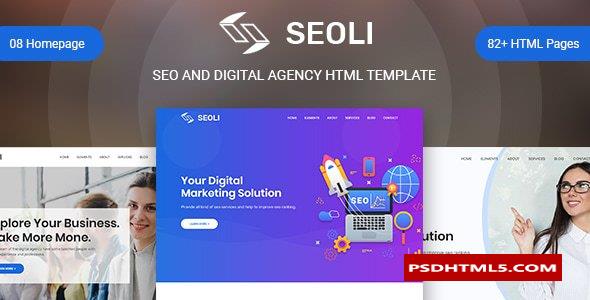 Seoli - SEO HTML Template