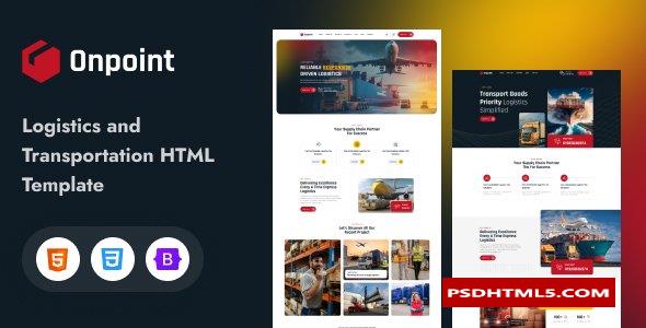 Onpoint - Logistics and Transportation HTML Template