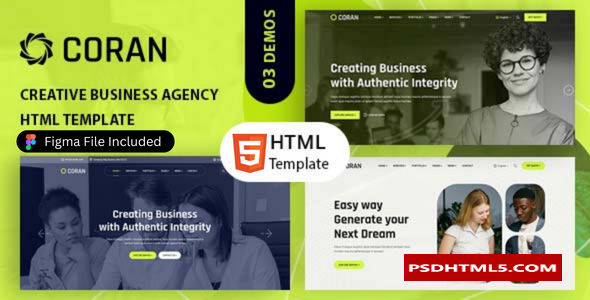 Coran - Creative Agency HTML Template