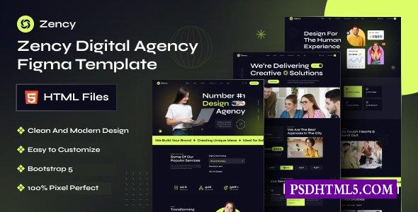 Zency - Business Agency & Startup HTML Template