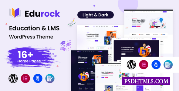 Edurock v1.0.9-教育WordPress主题-尚睿切图网