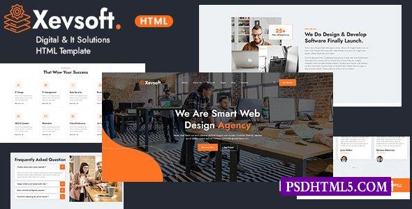 Xevsoft - Digital & It Solutions HTML Template