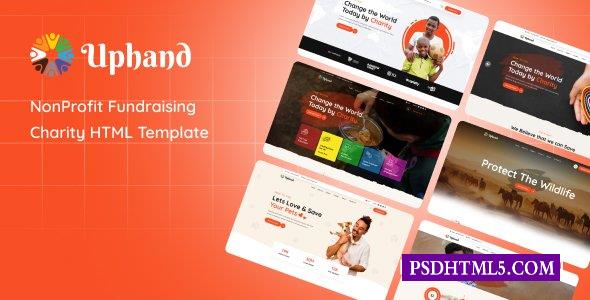 Uphand - Nonprofit Charity HTML Template