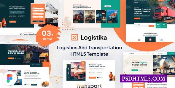 物流-运输和；物流HTML模板-尚睿切图网