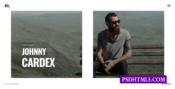 Cardex-单页投资组合模板-尚睿切图网