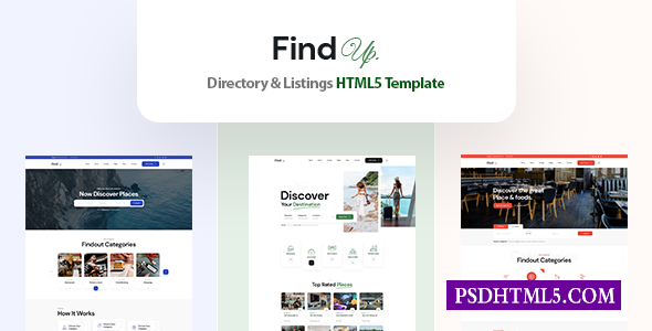 查找–目录和；列出HTML5模板-尚睿切图网