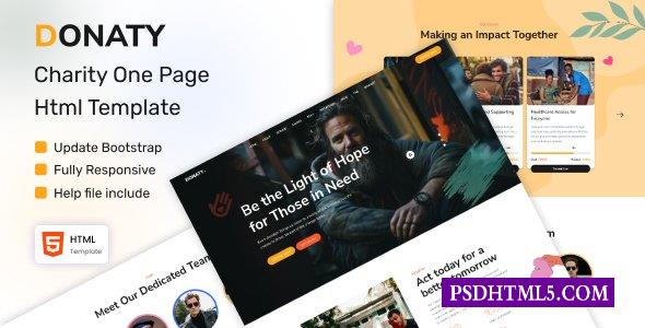 捐赠-慈善登录页面HTML模板-尚睿切图网