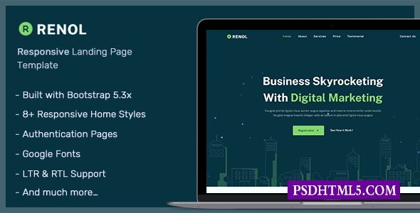 Ronel-登录页面模板-尚睿切图网