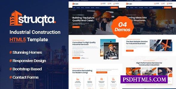 Struqta-工业与；构造HTML模板-尚睿切图网