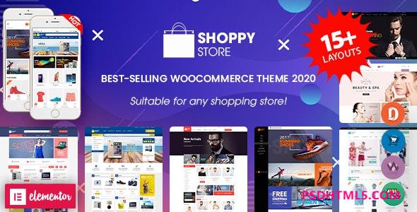 ShoppingStore v3.7.16-WooCommerce WordPress主题 -尚睿切图网