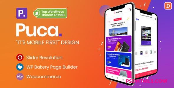 Puca v2.6.21-优化的移动WooCommerce主题 -尚睿切图网