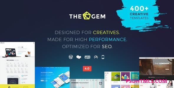 TheGem 5.9.7-创意多用途WordPress主题 -尚睿切图网