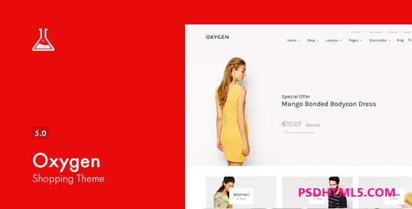 Oxygen v5.31-WooCommerce WordPress主题 -尚睿切图网