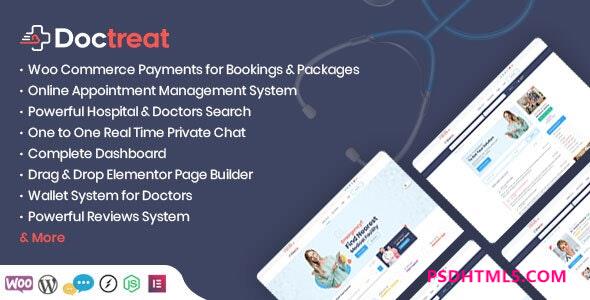 Doctreat v1.6.2-医生目录WordPress主题 -尚睿切图网