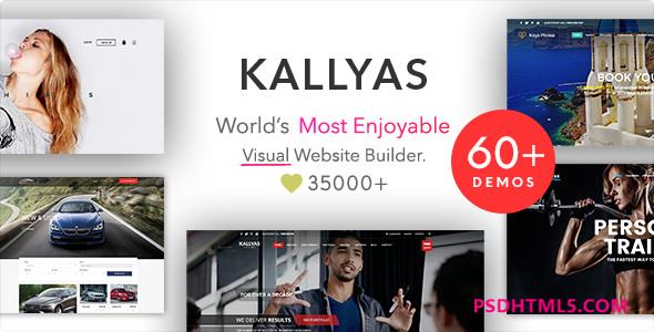 KALLYAS v4.19.5-响应式多用途主题 -尚睿切图网