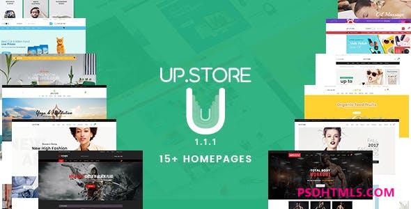 UpStore v1.5.8-响应式多用途主题 -尚睿切图网