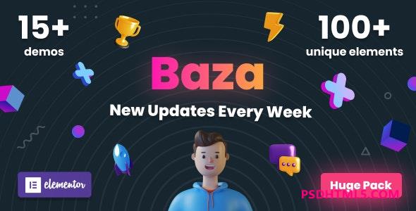 Baza v1.30-创意多用途WordPress主题 -尚睿切图网