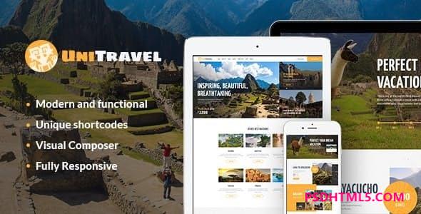 UniTravel v1.4.0-旅行社和；旅游局WordPress主题 -尚睿切图网