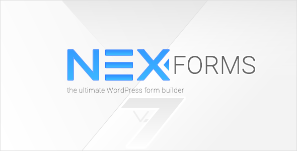 NEX Forms v8.7.7-终极WordPress表单生成器；高级脚本、插件和；手机 -尚睿切图网