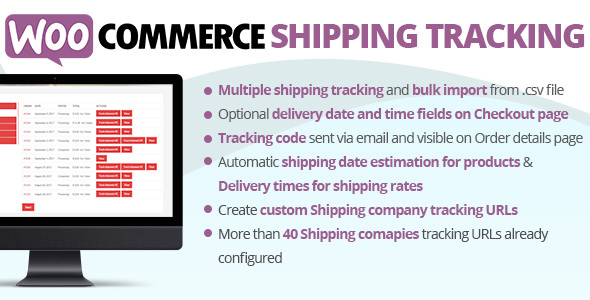 WooCommerce Shipping Tracking v41.0版；高级脚本、插件和；手机 -尚睿切图网