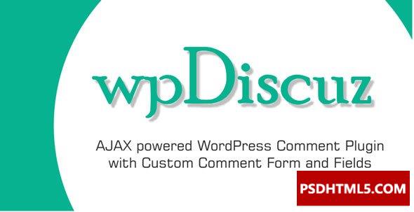 wpDiscuz v7.6.22-#1 WordPress评论插件；高级脚本、插件和；手机 -尚睿切图网