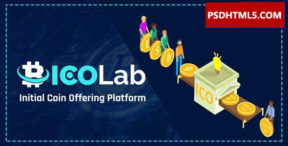 ICOLab v3.0-首次代币发行平台-空；高级脚本、插件和；手机 -尚睿切图网